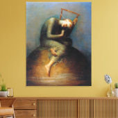 George Frederic Watts: Hoffnung Leinwanddruck (Insitu (Wohnzimmer))