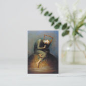 George Frederic Watts: Hoffnung Visitenkarte (Stehend Vorderseite)