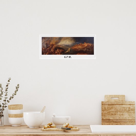 George Frederic Watts Zedign Art Poster #181 (Küche)