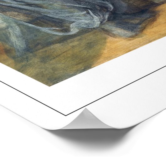 George Frederic Watts Zedign Art Poster #86 (Ecke)