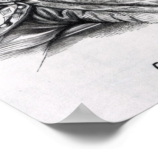 George Frederick Händel, 1749 Poster (Ecke)