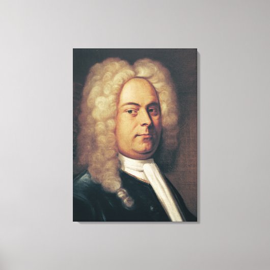 George Frederick Handel Leinwanddruck (Vorderseite)