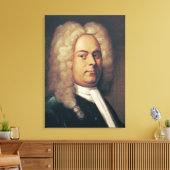 George Frederick Handel Leinwanddruck (Insitu (Wohnzimmer))