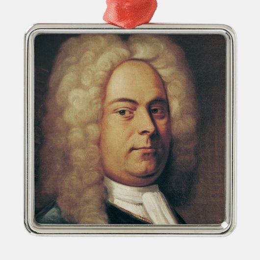 George Frederick Handel Ornament Aus Metall (Vorne)