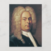 George Frederick Handel Postkarte (Vorderseite)