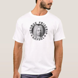 George Frideric Handel - Black - CZZ T - Shirt