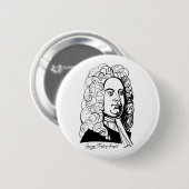 George Frideric Handel Button (Vorne & Hinten)