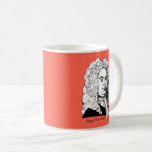 George Frideric Handel Kaffeetasse (VorderseiteRechts)