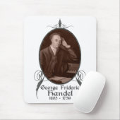 George Frideric Handel Mousepad (Mit Mouse)