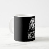 George Frideric Handel Portrait Kaffeetasse (Vorderseite Links)