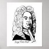 George Frideric Handel Poster (Vorne)