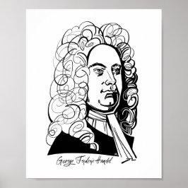 George Frideric Handel Poster