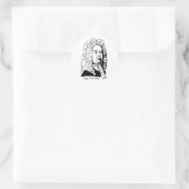George Frideric Handel Runder Aufkleber (Tasche)