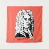 George Frideric Handel Wandteppich (Vorderseite)