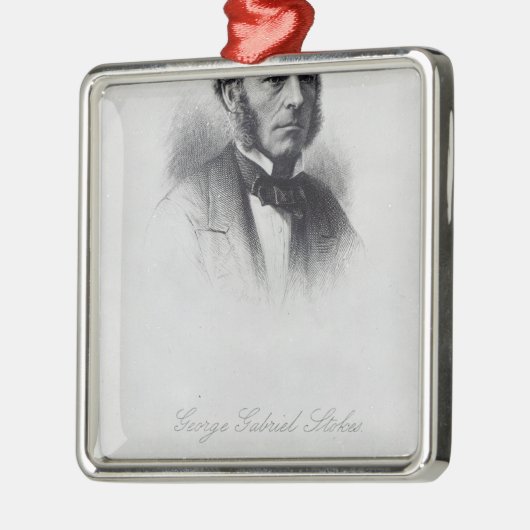 George Gabriel Stokes Silbernes Ornament (Links)