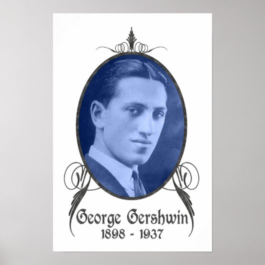 George Gershwin Poster (Vorne)