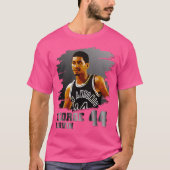 George Gervin 44 T-Shirt (Vorderseite)