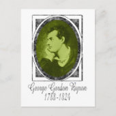 George Gordon Byron Postkarte (Vorderseite)