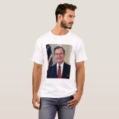 George H Bush Präsident T-Shirt (Vorne ganz)