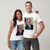 George H Bush Präsident T-Shirt (Unisex)