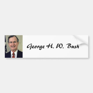 George H. W. Bush 41 Autoaufkleber