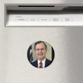 George H. W. Bush 41 Magnet (In Situ (Geschirrspüler))