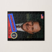 George H.W. Bush Baseball Card Puzzle (Horizontal)