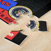 George H.W. Bush Baseball Card Puzzle (Seite)