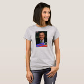 George H.W. Bush Baseball Card T-Shirt (Vorne ganz)