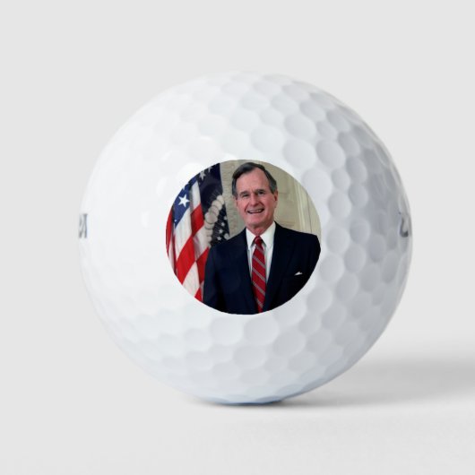George H. W. Bush Golfball (Vorderseite)
