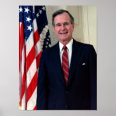 George H. W. Bush Poster (Vorne)