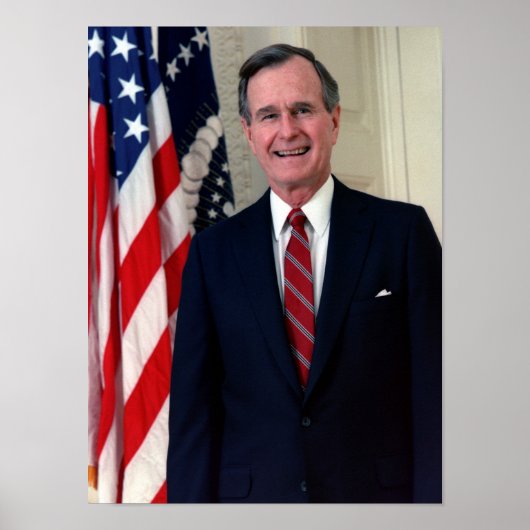 George H. W. Bush Poster (Vorne)