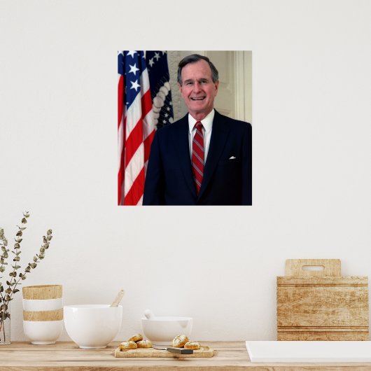 George H.W. Bush Poster (Küche)