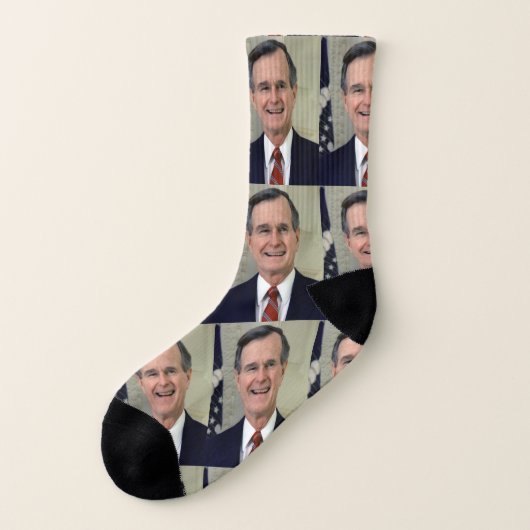 George H W Bush Socken (Links - Außen)