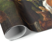 George Hamilton der erste Steeplechase im Süden Geschenkpapier (Rolleneckpunkt)