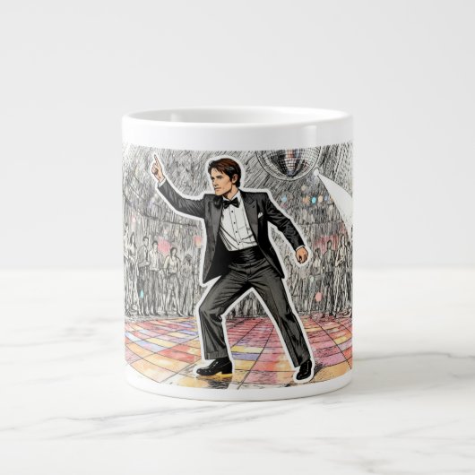 George Hamilton (Resident Evil Outbreak) Jumbo-Tasse (Vorderseite)