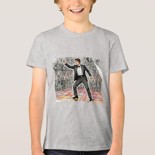 George Hamilton (Resident Evil: Outbreak) Tri-Blend Shirt (Vorderseite)