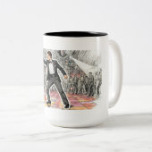 George Hamilton (Resident Evil Outbreak) Zweifarbige Tasse (VorderseiteRechts)