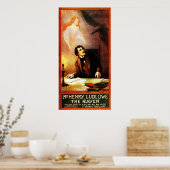 George Hazeltons The Raven Edgar Allan Poe 1908 Poster (Küche)