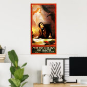 George Hazeltons The Raven Edgar Allan Poe 1908 Poster (Heimbüro)