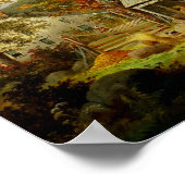 George Henry Durrie Autumn in New England, Cider Poster (Ecke)