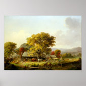 George Henry Durrie Autumn in New England, Cider Poster (Vorne)