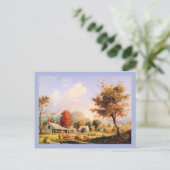 George Henry Durrie Rustic Cider Pressing Autumn Postkarte (Stehend Vorderseite)