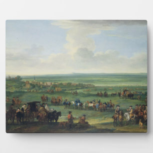 George I (1660-1727) am Newmarket, 4. oder 5. Okto Fotoplatte