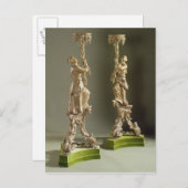 George II chinoiserie torcheres, c.1750 Postkarte (Vorne/Hinten)