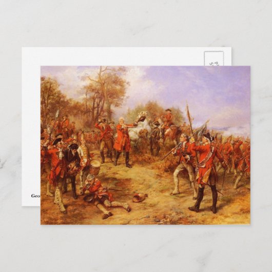 George II. Postkarte (Vorne/Hinten)