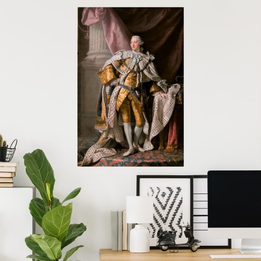 George III Poster (Heimbüro)