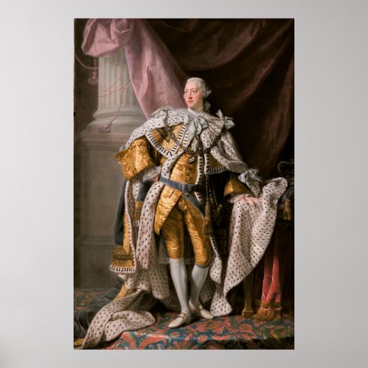 George III Poster (Vorne)