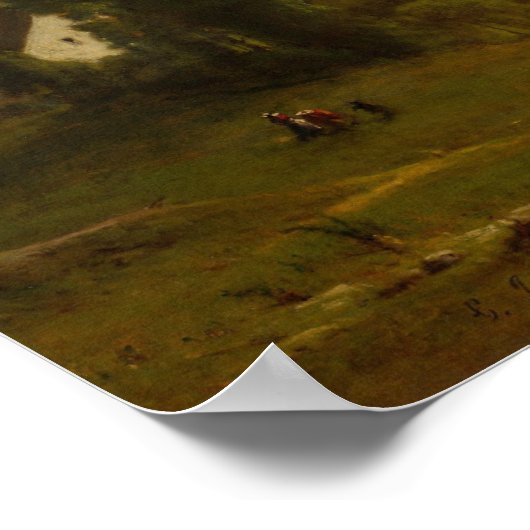 George Inness - Catskill Mountains Poster (Ecke)