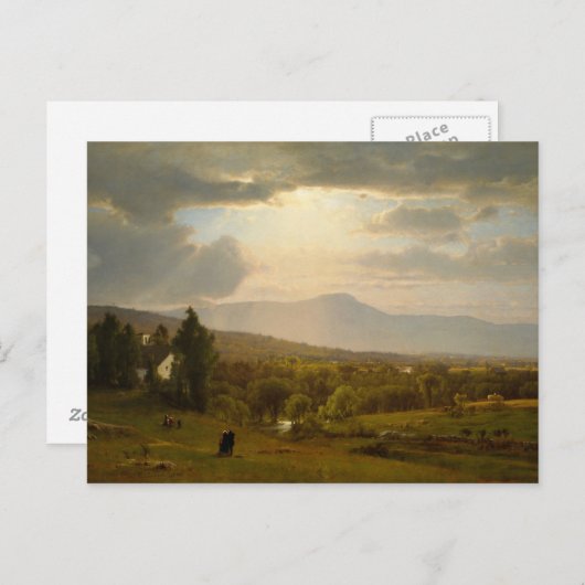 George Inness - Catskill Mountains Postkarte (Vorne/Hinten)